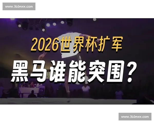 “替补奇兵”！2026世界杯的“黑马”制造者